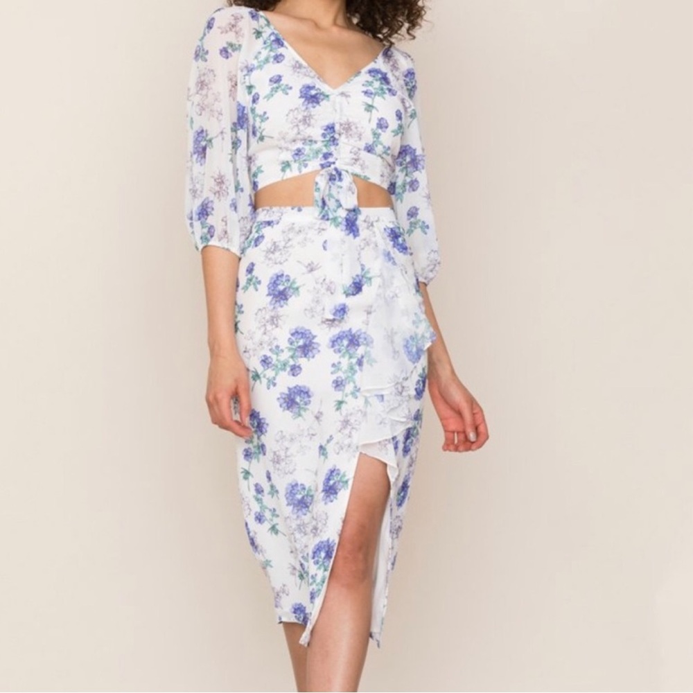 Yumi Kim Summer Love Top & Newport Skirt Set in Dancing Lilac